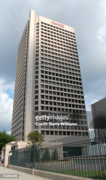 Coca-Cola world headquarters is seen July 6, 2006 in Atlanta, Georgia. Coca-Cola employee Joya Williams and two others are accused of stealing a...
