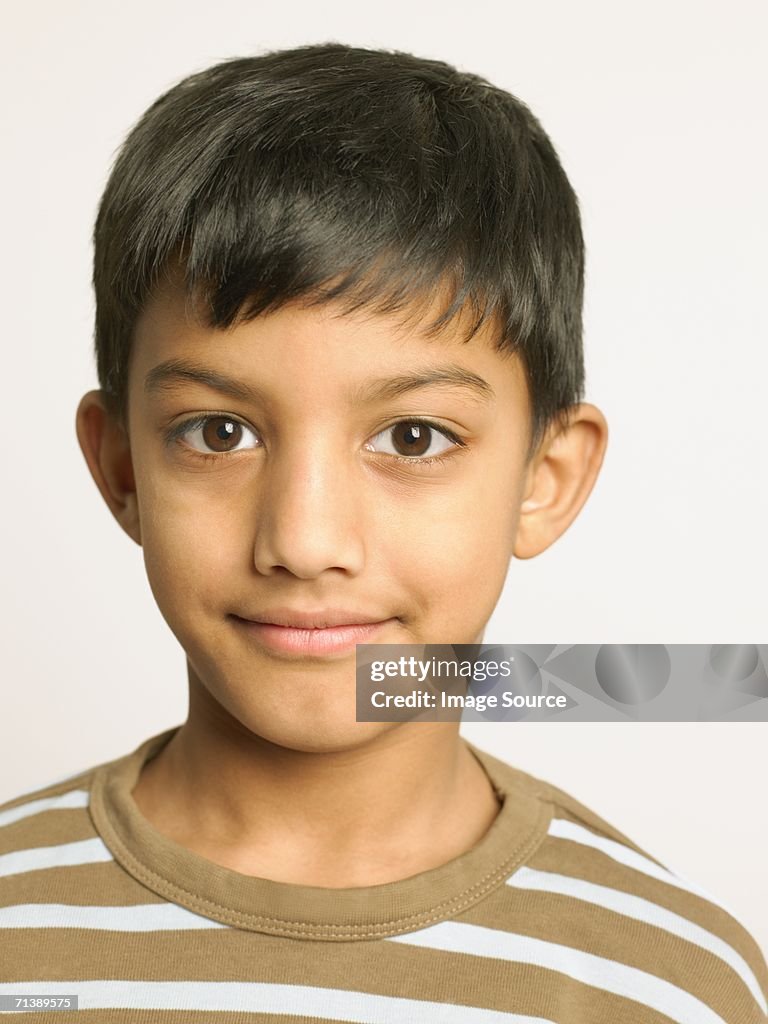 Portrait Of An Indian Boy High-Res Stock Photo - Getty Images