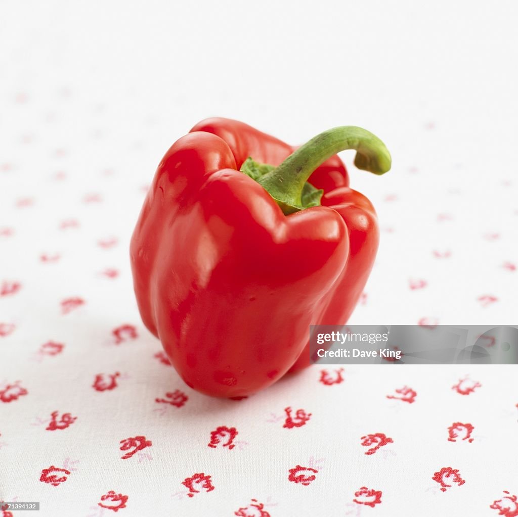 A red pepper.