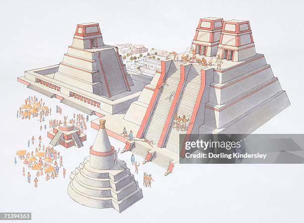 Aztec Pyramid Rituals Aztec Pyramid Photos and Premium High Res Pictures - Getty Images