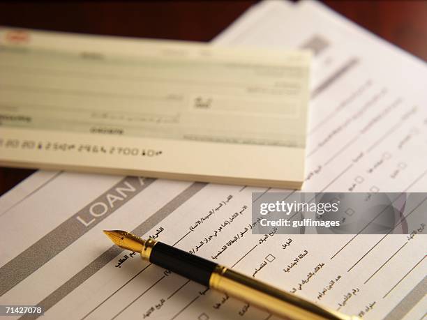 loan application process - bank check processing stock pictures, royalty-free photos & images