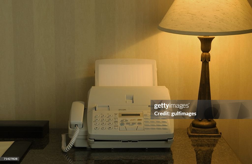 Fax Machine On A Table High-Res Stock Photo - Getty Images