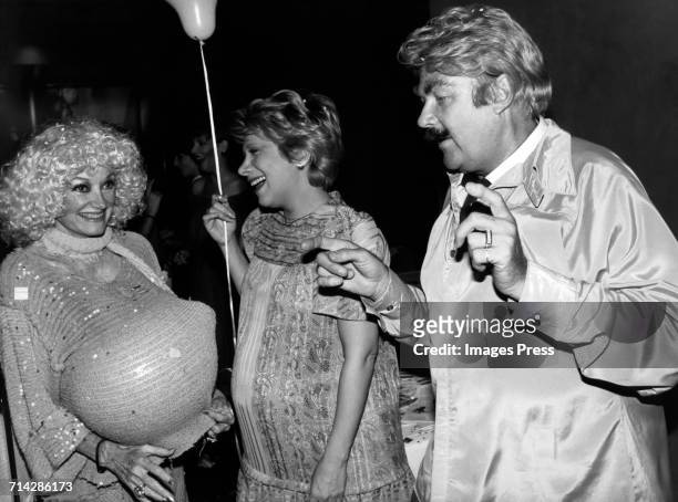 Phyllis Diller, Marilyn Michaels and Rip Taylor circa 1983 in New York City.