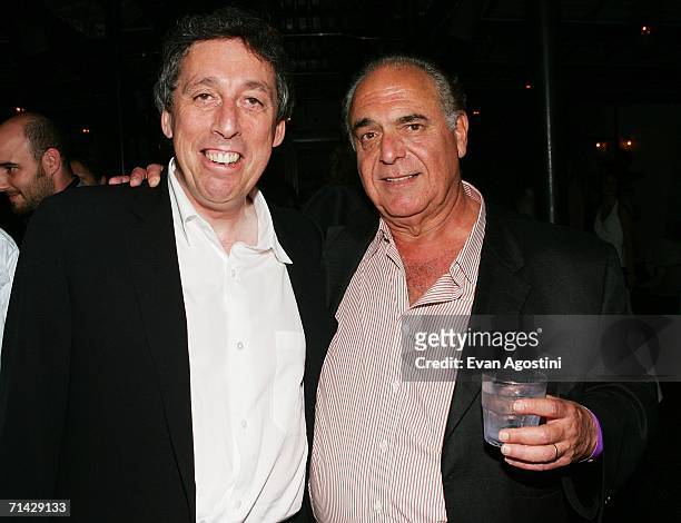 Director Ivan Reitman and Regency Enterprises CEO & President David Matalon attend the "My Super Ex-Girlfriend" premiere after party at BED July 12,...