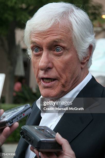 Actor Dick Van Dyke attends the Hallmark Channel 2006 summer TCA party at the Ritz Carlton on July 12, 2006 in Pasadena,California.