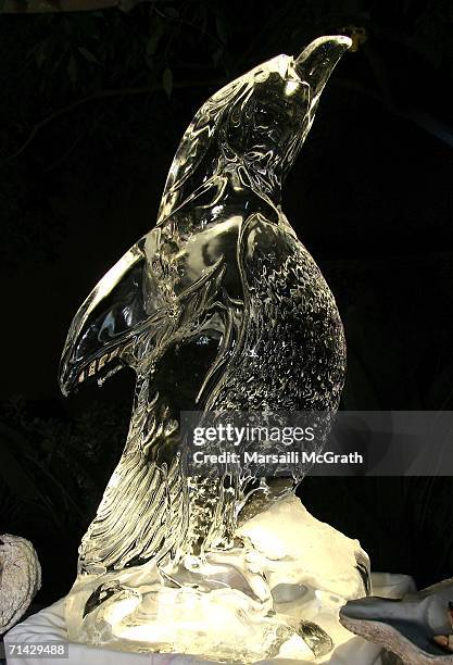 Glass statue at the Hallmark Channel 2006 summer TCA party at the Ritz Carlton on July 12, 2006 in Pasadena,California.