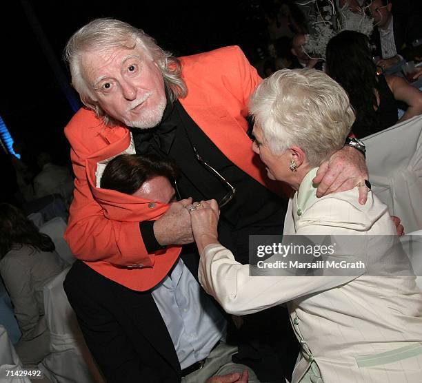 Shirley Jones and her husband attend the Hallmark Channel 2006 summer TCA party at the Ritz Carlton on July 12, 2006 in Pasadena,California.