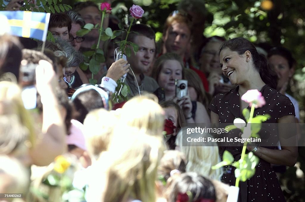 Sweden's Princess Victoria Celebrates Her Birthday