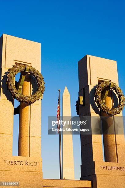 low angle view of a monument, washington monument, washington dc, usa - list of diplomatic missions in washington d.c. stock pictures, royalty-free photos & images