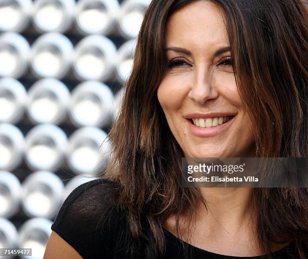 Sabrina Ferilli attends the Giffoni Film Festival July 16, 2006 in Giffoni, Italy.