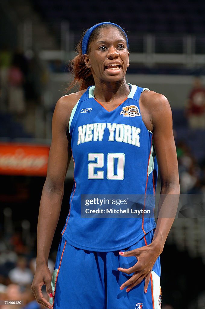 New York Liberty v Washington Mystics