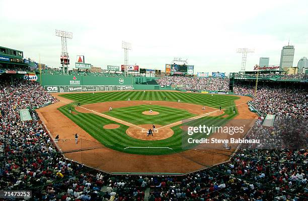 General view of Fenway Park in Boston, Massachusetts on March 23, 2006.