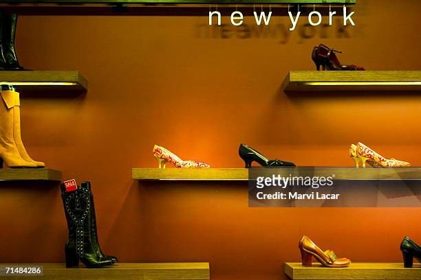 View inside Macy's Department store on 34th St. January 24, 2006 in New York City. Founded in 1858, the store has grown into one of the largest...