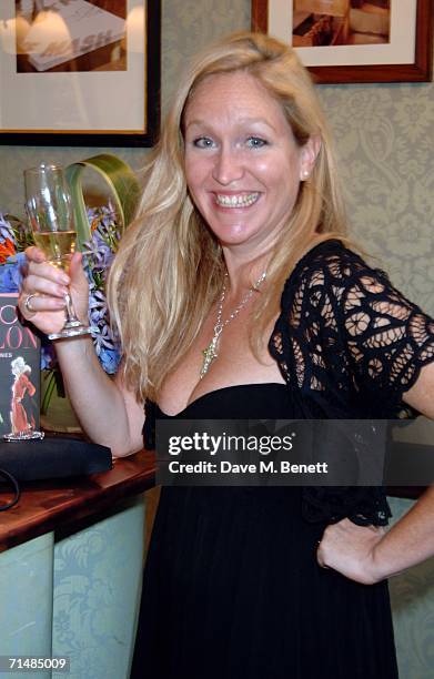 Imogen Edwards-Jones attends her book launch of 'Fashion Babylon' at 43 South Molton on July 19, 2006 London, England.