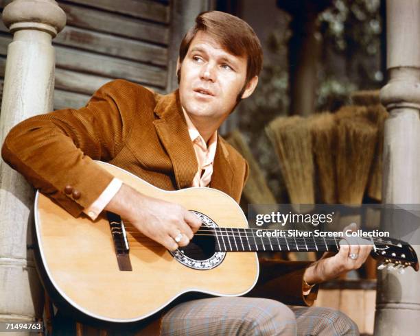 American country & western singer Glen Campbell, circa 1967.