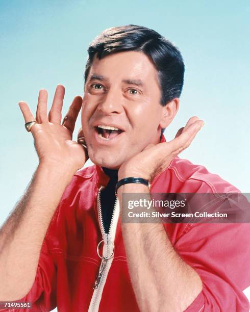 American comedian Jerry Lewis, circa 1960.