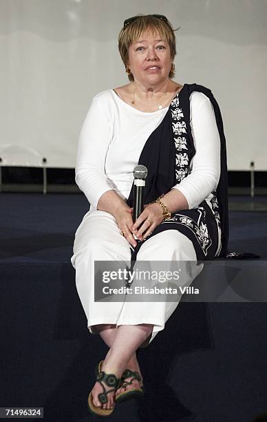 Actress Kathy Bates attends the 36th Giffoni Film Festival on July 21, 2006 in Giffoni, Italy.