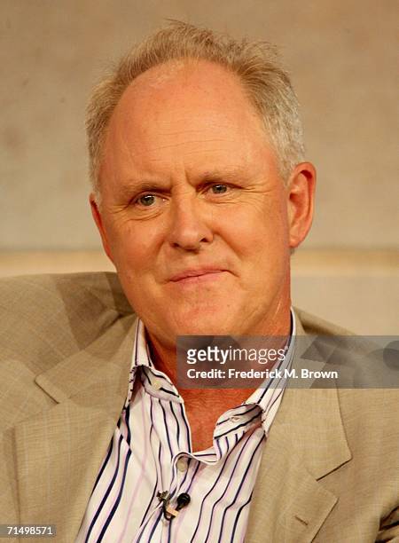 Actor John Lithgow of the show "Twenty Good Years" attends the 2006 Summer Television Critics Association Press Tour for the NBC Network at the...