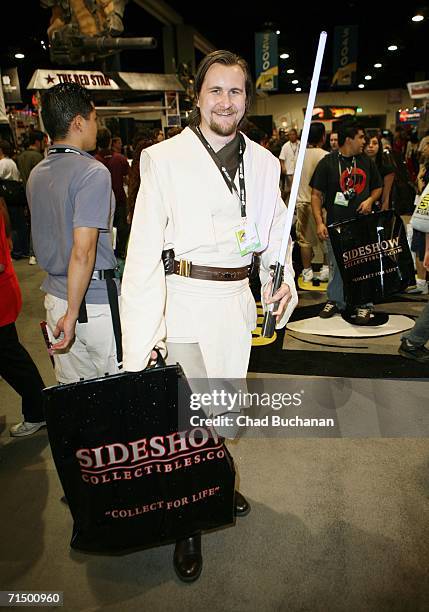 Star Wars fan Dan Robinson attends the second day of Comic-Con to on July 21, 2006 in San Diego, California.