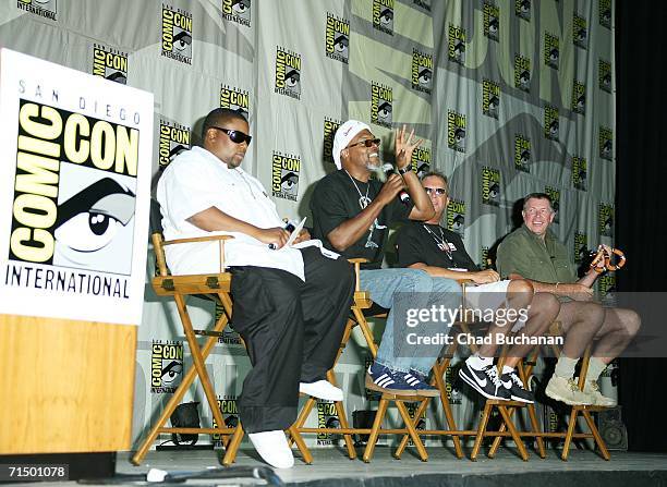 Samuel L Jackson And David R Ellis Photos and Premium High Res Pictures ...