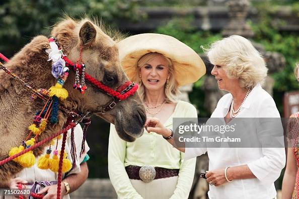 Camilla, Duchess of Cornwall meets the Countess of Chichester and her ...