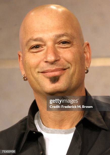 Actor Howie Mandel from the series "Deal or No Deal" attends the 2006 Summer Television Critics Association Press Tour for the The NBC Network at the...