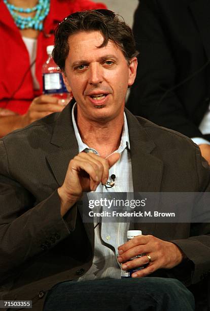 Executive Producer Tim Kring from the series "Heroes" attends the 2006 Summer Television Critics Association Press Tour for the The NBC Network at...