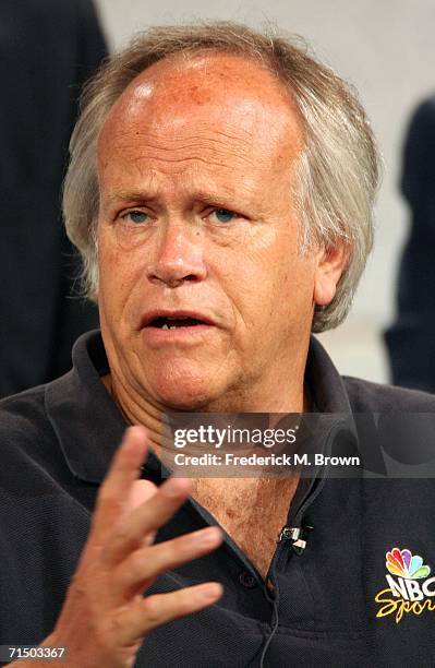 Chairman of NBC Universal Sports & Olympics and Executive Producer Dick Ebersol from "NBC Sunday Night Football" attends the 2006 Summer Television...