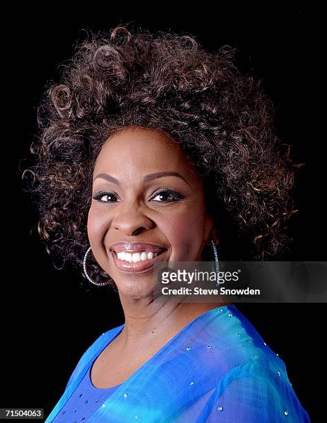 Grammy winner Gladys Knight poses backstage before her performance at Route 66 Legends Theater on July 22, 2006 in Albuquerque, New Mexico. Gladys...