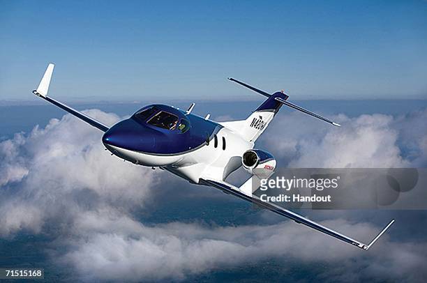 HondaJet Compact Business Jet is seen in this undated file photo. Honda announced July 25, 2006 that it would begin accepting sales orders for its...