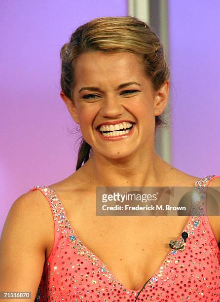 Heidi Groskreutz from "So You Think You Can Dance" onstage during the 2006 Summer Television Critics Association Press Tour for the FOX Broadcasting...