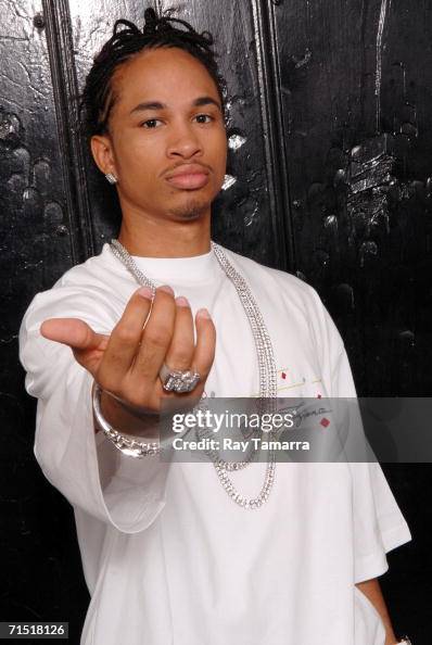 Pretty Ricky Conlin Pretty Ricky member Spectacular poses for photos at Pretty Ricky's ...