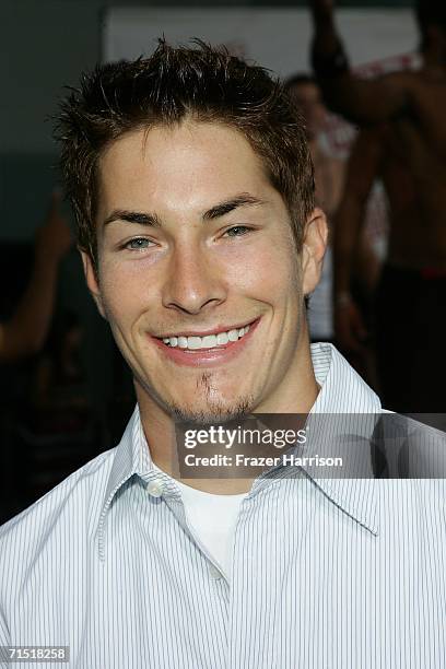 Nicky Hayden, American professional motorcycle racer arrives at the premiere of 20th Century Fox's "John Tucker Must Die" at Mann's Grauman Chinese...