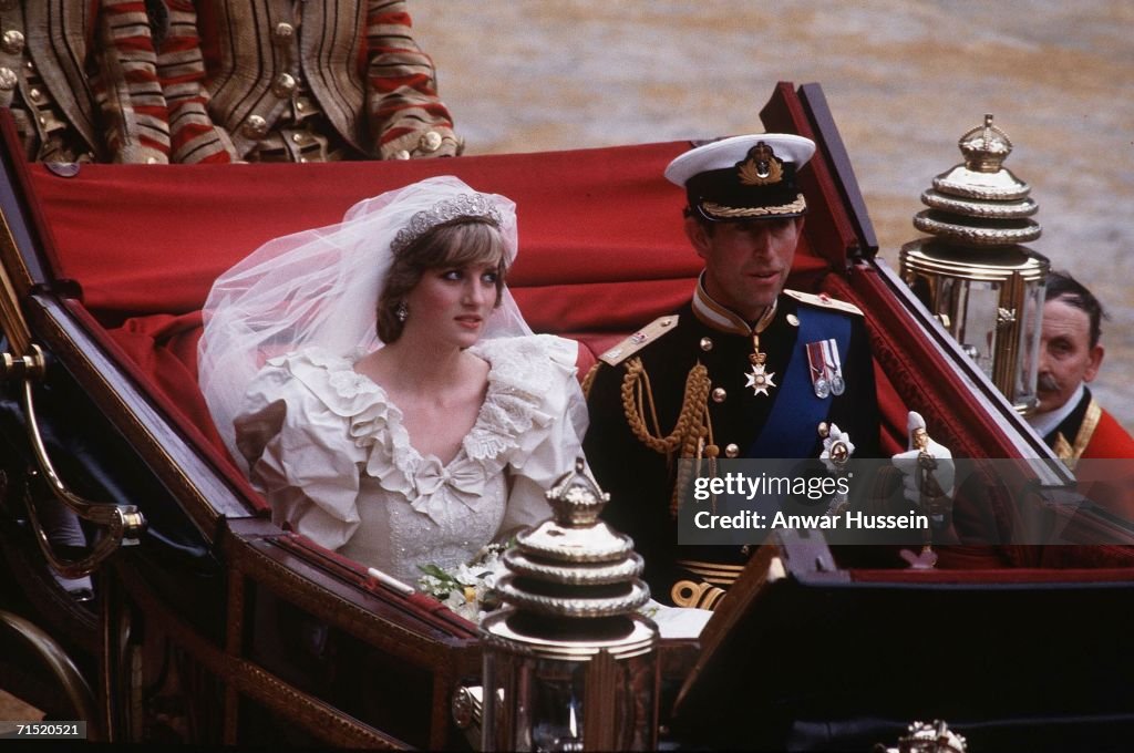 Prince Charles Marries Lady Diana Spencer