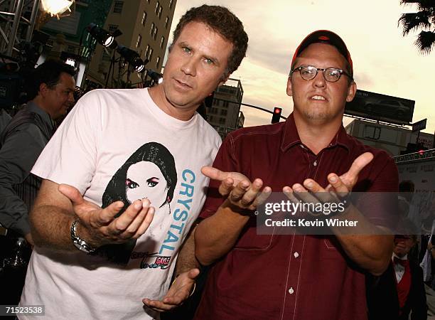 Actor Will Ferrell and drector Adam McKay arrive at the premiere of "Talladega Nights: The Ballad of Ricky Bobby" at Mann's Grauman Chinese Theater...