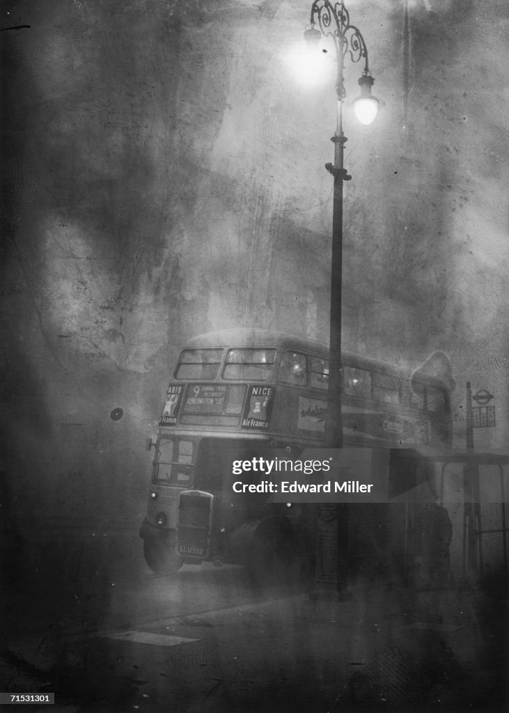 Fleet Street In Smog
