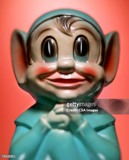 plastic elf figurine - troll fictional character stock pictures, royalty-free photos & images