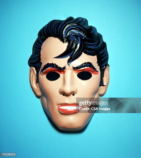 mask of a man - mask disguise stock pictures, royalty-free photos & images