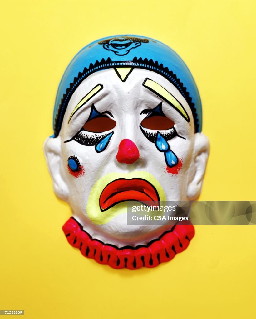 Mask of a Sad Clown