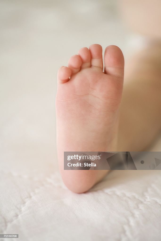 Sole of baby?s foot