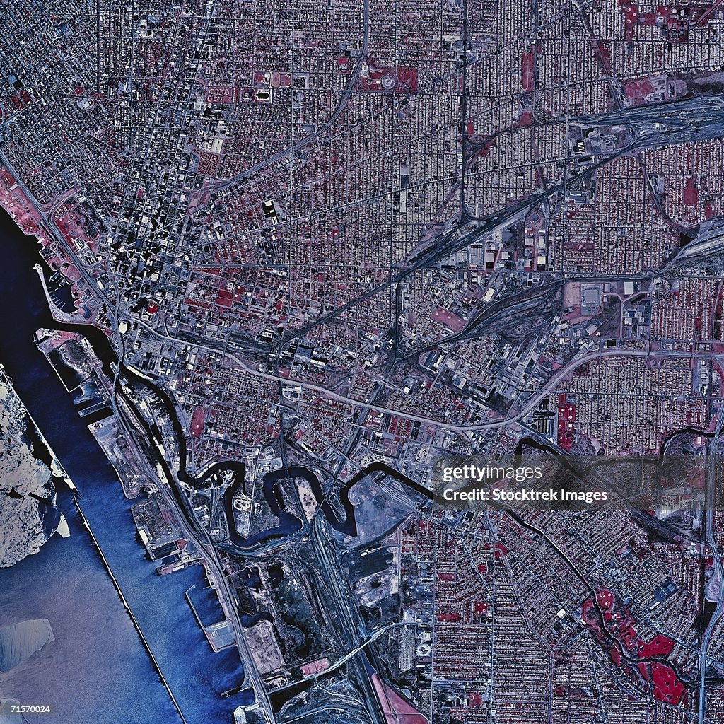 "Buffalo, New York, satellite image"