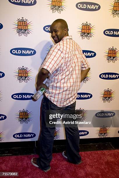 Comedian Sherrod Small attends VH1's 100th episode of Best Week Ever at Club Marquee August 2, 2006 in New York City.