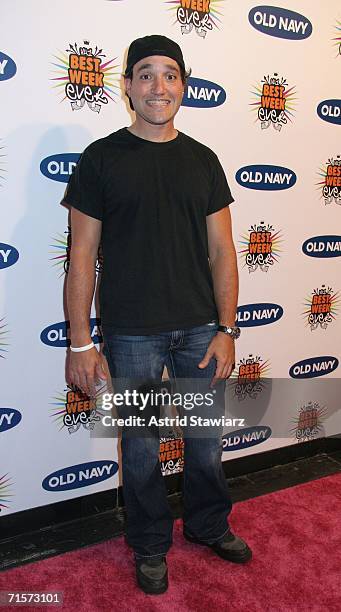 Actor Greg Bello attends VH1's 100th episode of Best Week Ever at Club Marquee on August 2, 2006 in New York City.