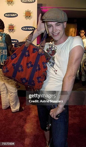 Designer Richie Rich of Heatherette attends the celebration of VH1's 100th episode of Best Week Ever at Club Marquee on August 2, 2006 in New York...