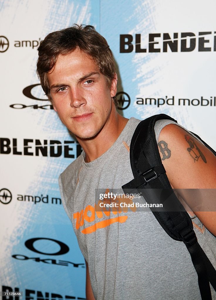 Blender and AMP'd Mobile's X Games 12 Kick-Off Party - Arrivals