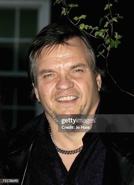 MeatLoaf attends his album 'Bat Out Of Hell III: The Monster Is Loose' launch party at the Staple Inn Hall on August 3, 2006 in London, England.