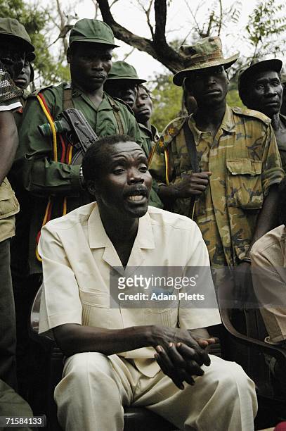 Joseph Kony, leader of the rebel group the Lord?s Resistance Army that has been fighting a war against the Ugandan government for the past twenty...