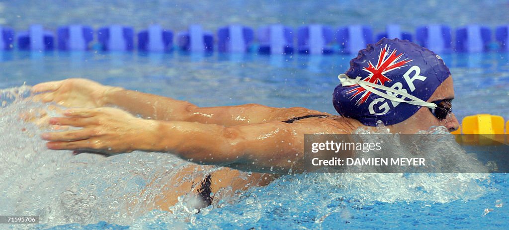 Great Britain's Terry Dunning competes i