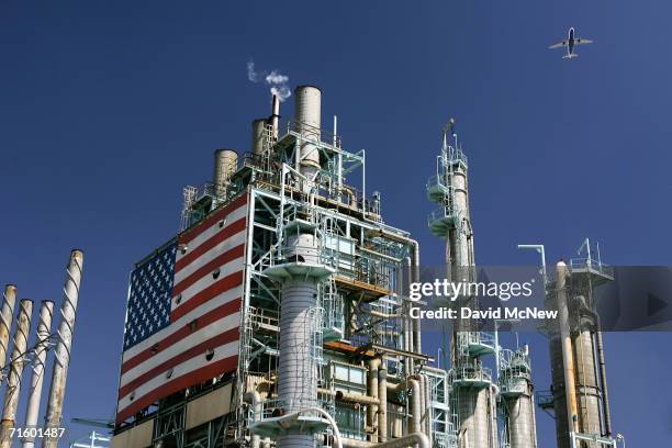 The BP West Coast Products LLC Carson oil refinery on August 7, 2006 in Carson, California. BP Global is shutting down its Prudhoe Bay oil field...