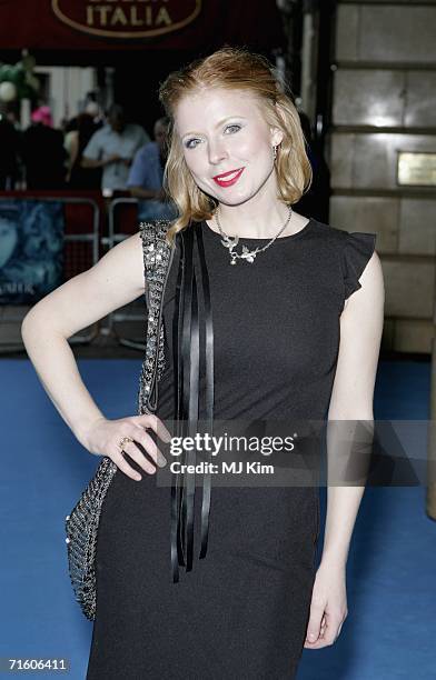 Musician / actress Bryony Afferson arrives at the UK premiere of "Lady In the Water" held at the Vue West End cinema on August 8, 2006 in London,...
